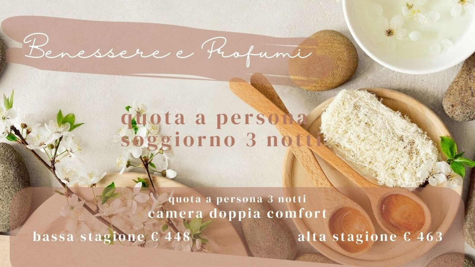 2026 hotel 2 mari benessere e profumi 3 notti IN9