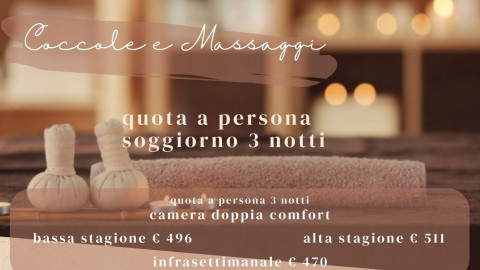 2026 hotel 2 mari coccole e massaggi 3 notti IN9