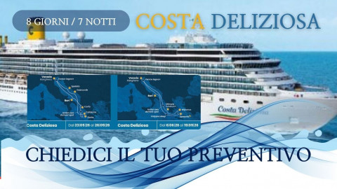 2026 costa deliziosa mediterraneo IN9